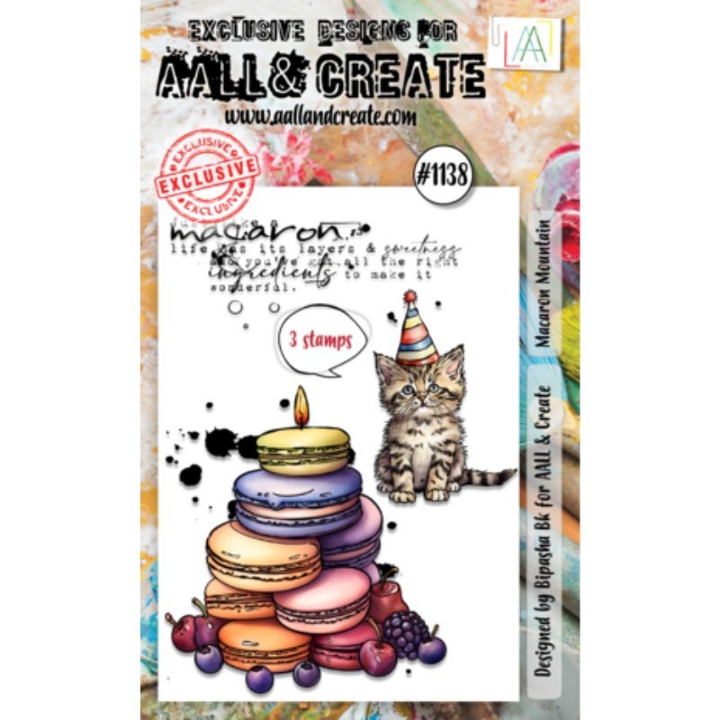 Aall & Create Stamp - Macaron Mountain - 1