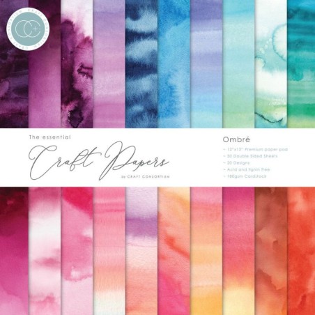 Craft Consortium Paper Pad - Ombrè - 1