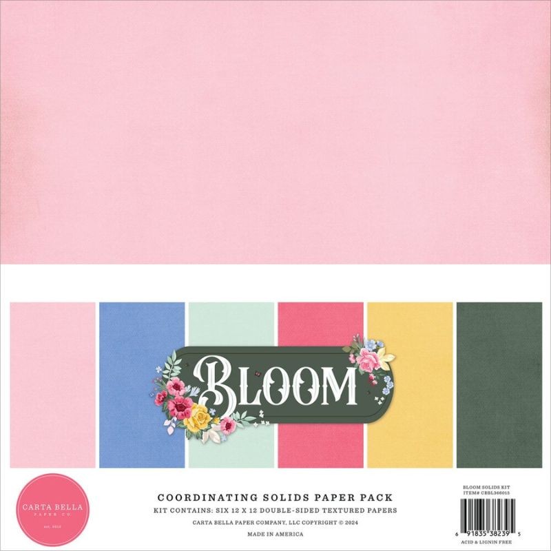 Echo Park Paper Pad - Bloom Coordinating - 1