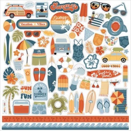 Echo Park Paper Pad - Summer Vibes - 2