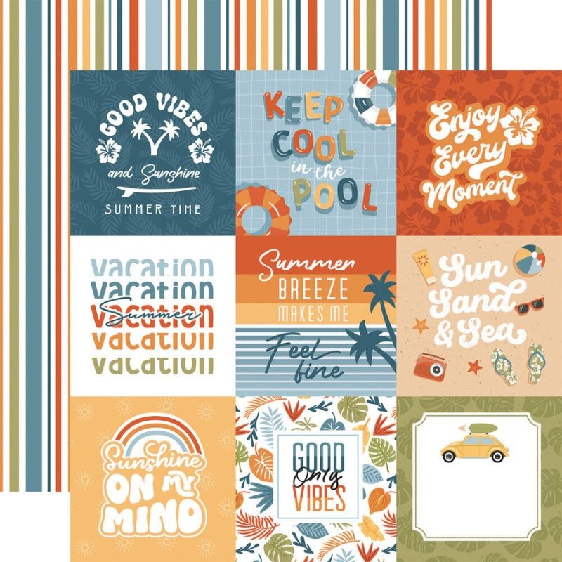 Echo Park Paper Pad - Summer Vibes - 3