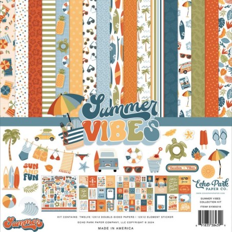 Echo Park Paper Pad - Summer Vibes - 1