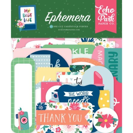 Echo Park Ephemera - My Best Life - 1