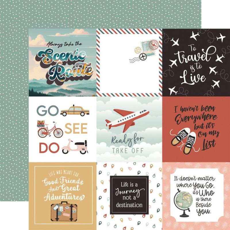 Echo Park Paper Pad - Let's Take The Trip - 4