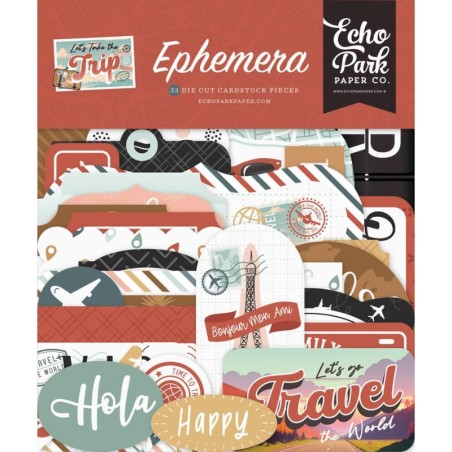 Echo Park Ephemera - Let's Take The Trip - 1