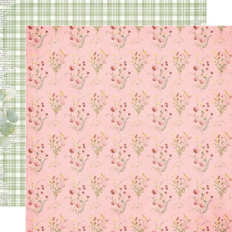 Simple Stories Paper Pad - Simple Vintage Meadow Flowers - 8