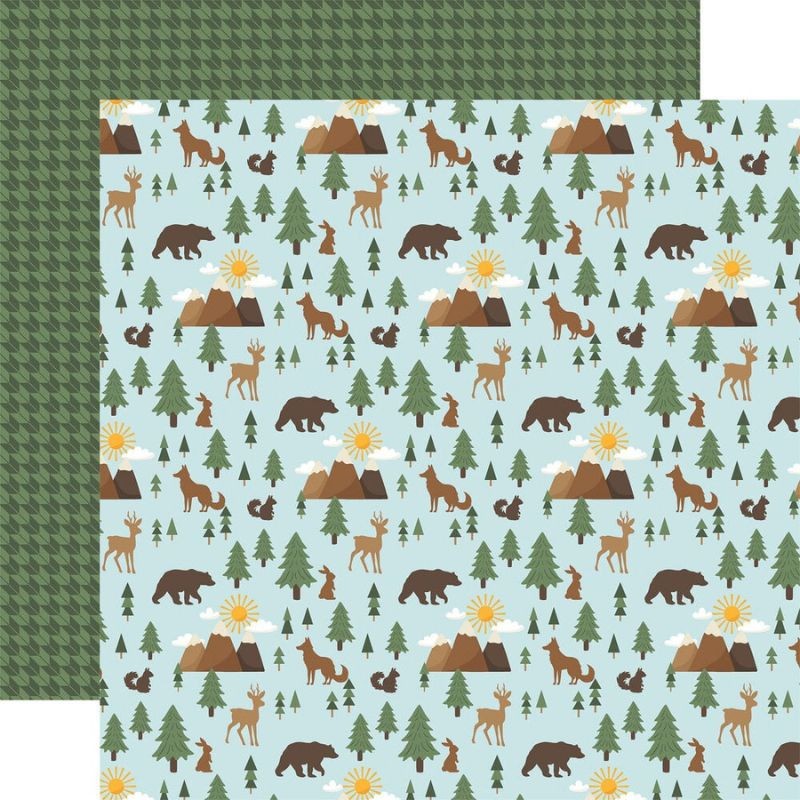 Echo Park Paper Pad - Into The Wild - 4