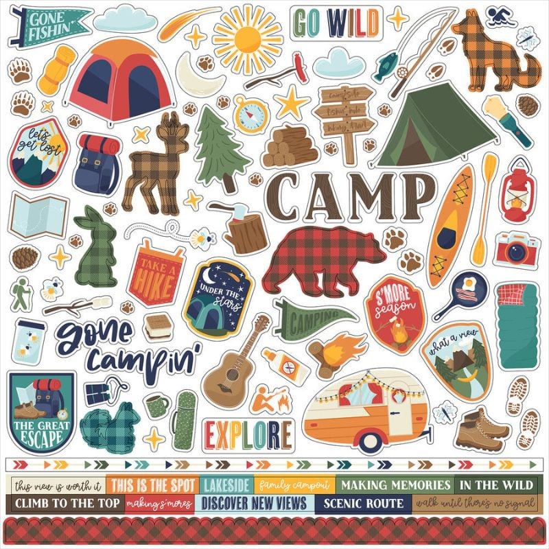 Echo Park Paper Pad - Into The Wild - 9