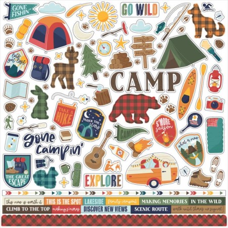 Echo Park Paper Pad - Into The Wild - 9