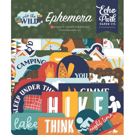 Echo Park Ephemera - Into The Wild - 1