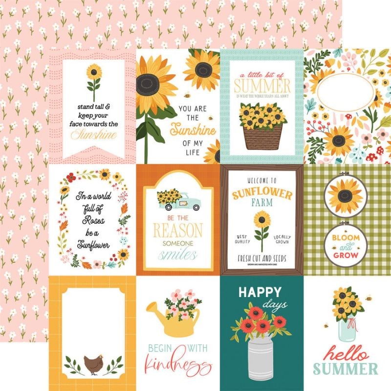 Carta Bella Paper Pad - Sunflower Summer - 3