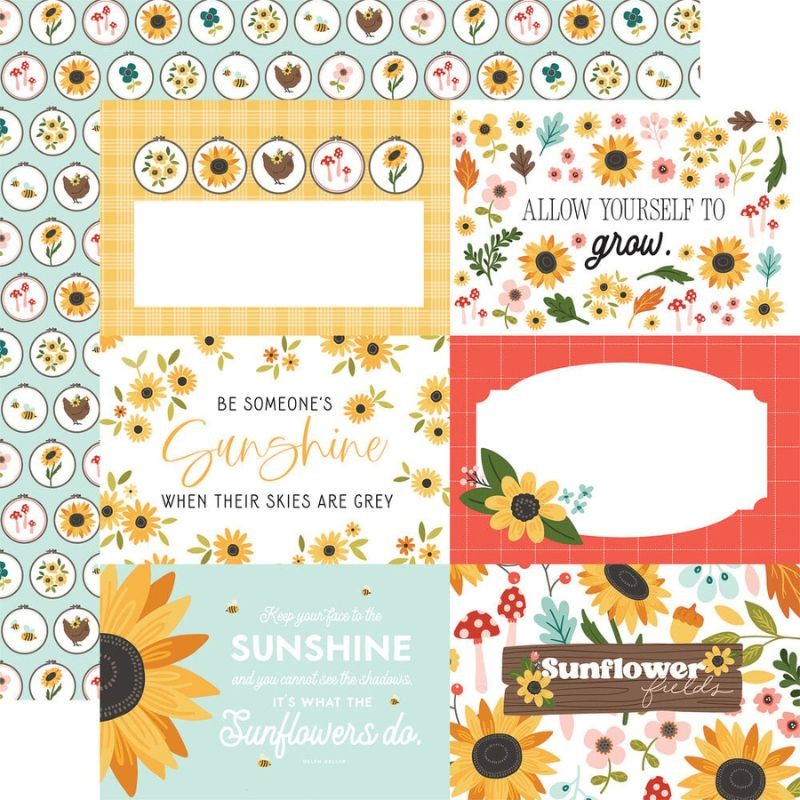 Carta Bella Paper Pad - Sunflower Summer - 6