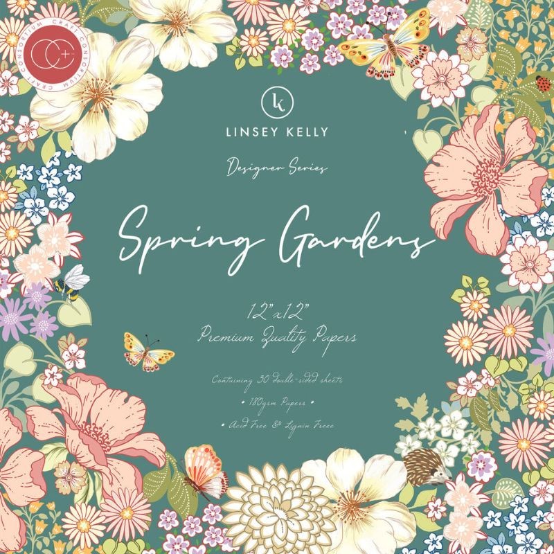 Craft Consortium Pad - Spring Gardens - 1