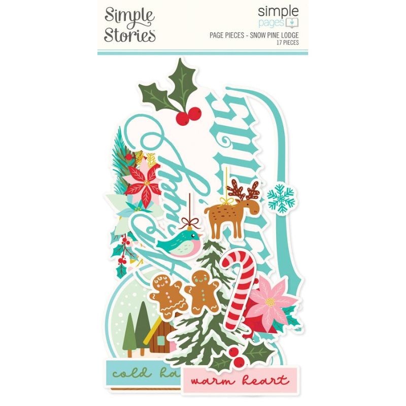 Simple Stories Page Pieces - Snow Pine Lodge - 1