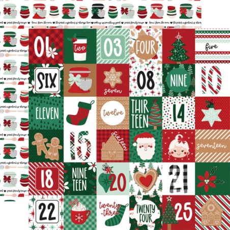 Echo Park Paper Pad - Baking Spirits Bright - 3