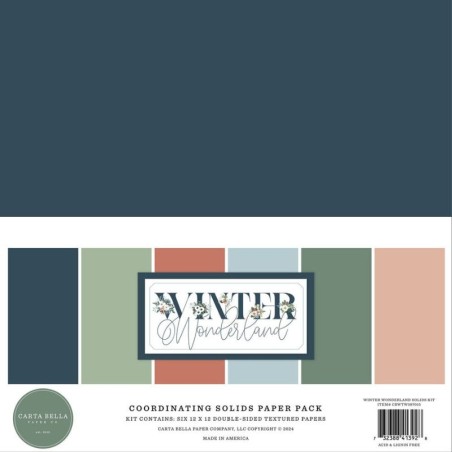 Carta Bella Paper Pad - Winter Wonderland Coordinating - 1