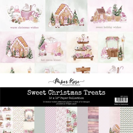 Paper Rose Carte da Scrap - Sweet Christmas Treats - 1