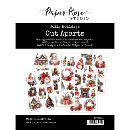 Paper Rose Cuts Aparts - Jolly Holidays - 1
