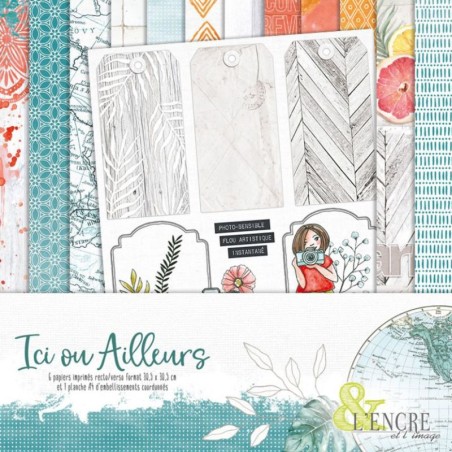 L'Encre et L'Image Paper Pad - Ici On Alleurs - 1