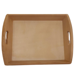 Vassoio Rettangolare in Legno - 1