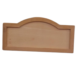 Targhetta in Legno con Cornice - 1