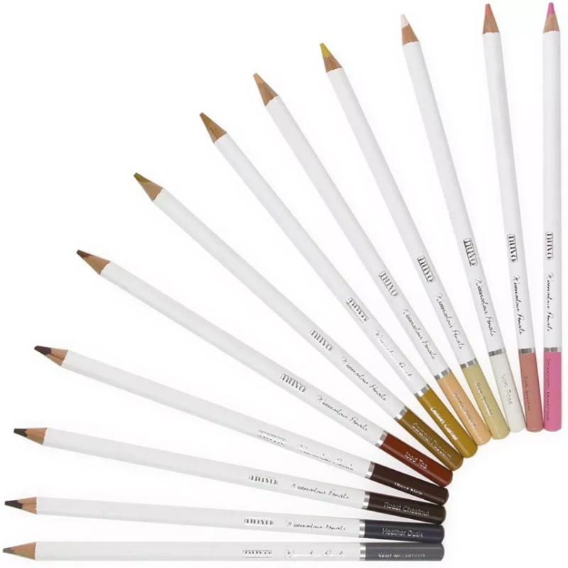 Nuvo - Watercolour Pencils - Hair & Skin Tones - 2