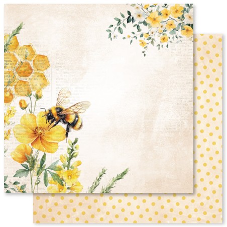 Paper Rose – Bees & Butterflies Basic - 5