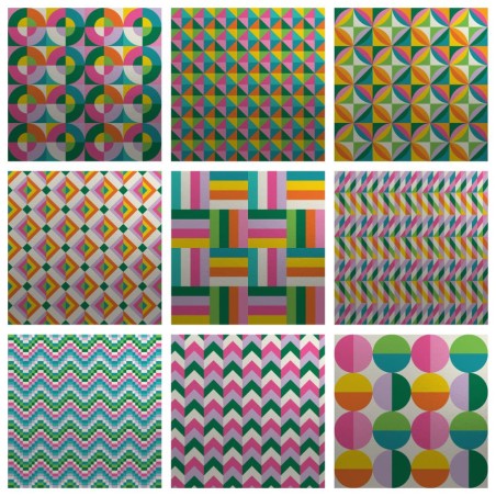 Paper Rose - Retro 12x12" - 2