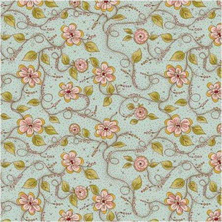 Tessuto Shabby - La vie est belle 4503 300 - 1