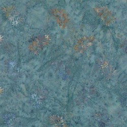 Tessuto Batik - Blue Barn Batiks Twilight Snow Angels 42279 17 - 1
