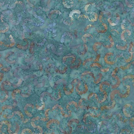 Tessuto Batik - Blue Barn Batiks Twilight Flurries 42279 36 - 1