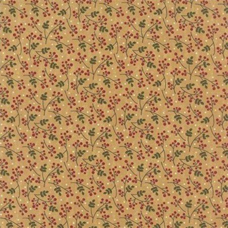 Tessuto Natale - Delightful December Eggnog Berry 17875 13 - 1
