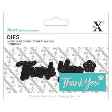 Fustella Xcut - Thank You - 1
