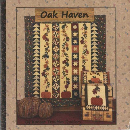 Libro Patchwork - Oak Haven Kansas Troubles Quilters - 1