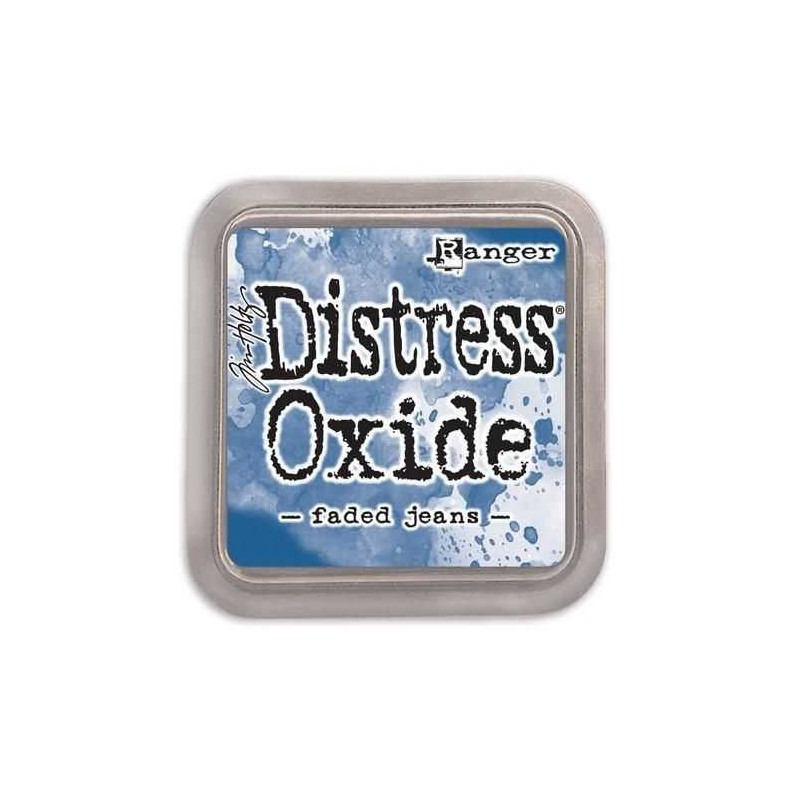 Ranger Tim Holtz - Distress Oxide - Ink Pad - Faded Jeans - 1