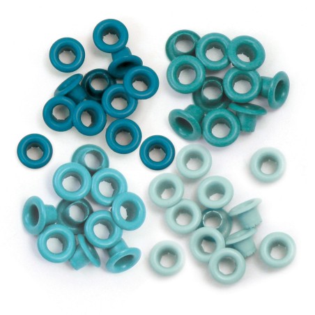 We R Memory Keepers - Eyelet Standard Aqua - 1