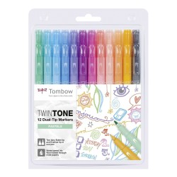 Tombow dual-tip pennarelli doppia punta - 1