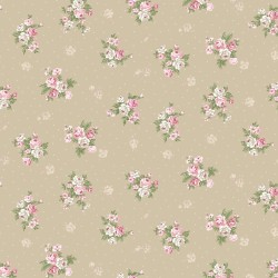 Tessuto Shabby Vintage Roses 4500 557 - 1
