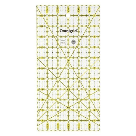 Regolo per patchwork in pollici 6x12 - 1