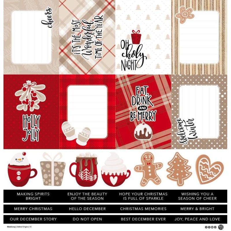 Moda Scrap Carte 12”x12” – Sudtirol Origins - 13