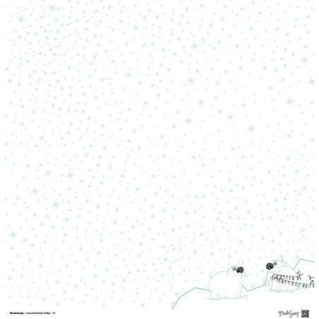 Moda Scrap Carte 12”x12” – Unconventional Xmas - 12