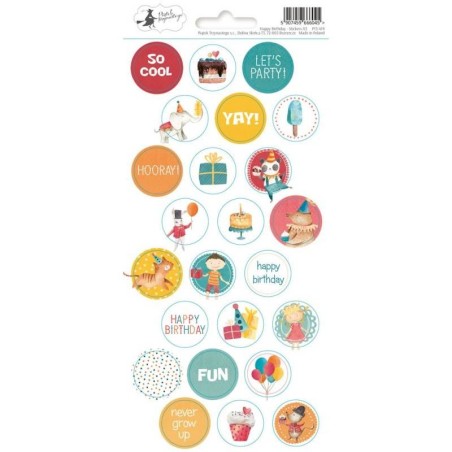 Sticker Sheet P13 Happy Birthday 419 - 1
