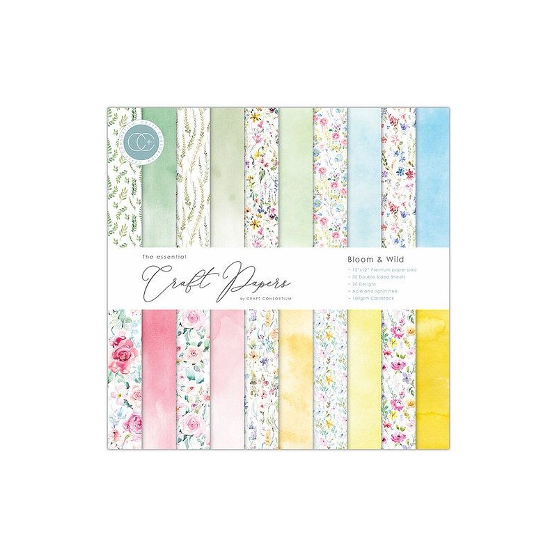 Craft paper pad Bloom & Wild - 1