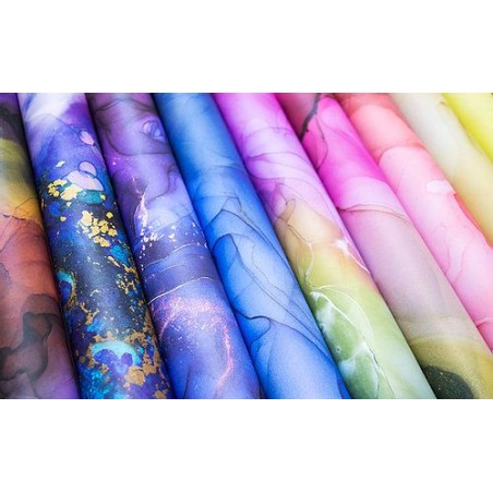 Craft paper pad Ink Drops-Vivid - 3