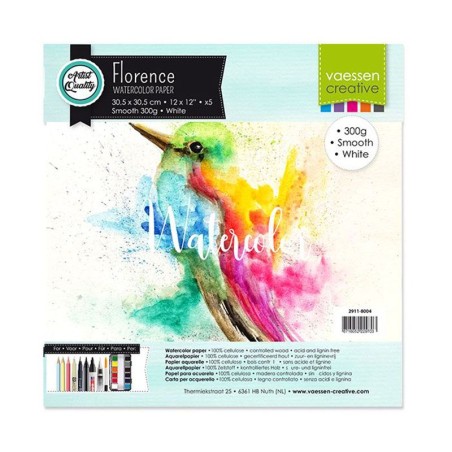 Florence - Watercolor Paper - 2