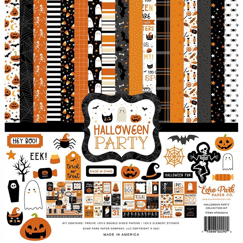 Echo Park Paper Pad - Halloween Party - 2