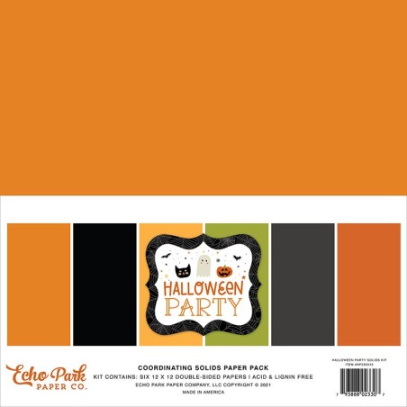 Echo Park Paper Pad - Halloween Party Coordinating - 2