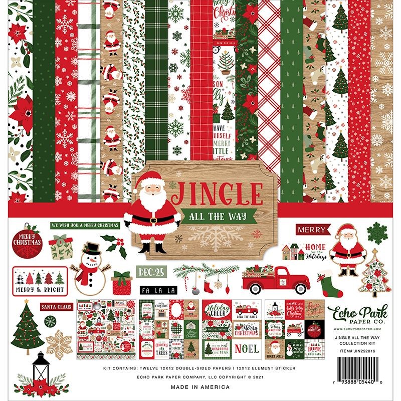 Echo Park Paper Pad - Jingle All The Way - 2