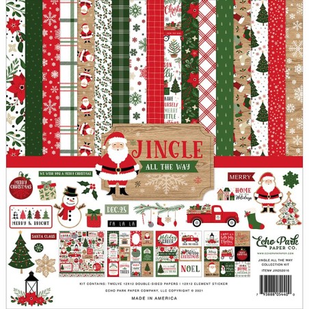 Echo Park Paper Pad - Jingle All The Way - 2