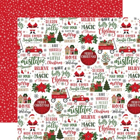 Echo Park Paper Pad - Jingle All The Way - 7